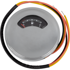 Drag Specialties Fuel Gauge - OEM Chrome - Dyna/Softail/Touring '08-'23 - 2212-0888 OEM Fuel Gauge
