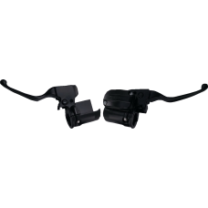 Drag Specialties Handlebar Controls - FLTR - Black - 0610-2252 Handlebar Control Kit — Mechanical