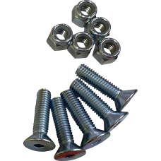 Drag Specialties Hardware Kit - Brake Rotor - Socket-Head - with Nut - 3/8"-16 - 2401-1598 Brake Rotor Hardware Kit