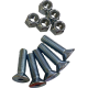 Drag Specialties Hardware Kit - Brake Rotor - Socket-Head - with Nut - 3/8"-16 - 2401-1598 Brake Rotor Hardware Kit