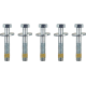 Drag Specialties Hardware Kit - Pulley - with Washer - Hex - 7/16"-14 - 2-5/8" - 2401-1587 Pulley Hardware Kit