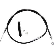 Drag Specialties High-Efficiency Black Vinyl Clutch Cable - 0652-3219 High-Efficiency Black Vinyl Clutch Cable