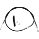 Drag Specialties High-Efficiency Black Vinyl Clutch Cable - 0652-3219 High-Efficiency Black Vinyl Clutch Cable