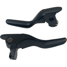 Drag Specialties Lever Set - Short - Black - 0610-2311 Short Lever Set