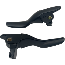 Drag Specialties Lever Set - Short - Black - 0610-2320 Short Lever Set