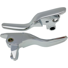 Drag Specialties Lever Set - Short - Chrome - 0610-2306 Short Lever Set
