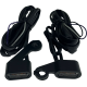 Drag Specialties Marker Lights - Black - Smoke Lens - '04-'13 XL - 2040-3059 LED Handlebar Marker Lights