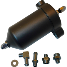 Drag Specialties Oil Filter Assembly - Black - 0712-0659 Oil Filter Assembly