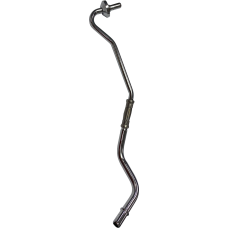 Drag Specialties Oil Line - Return - Chrome - Softail - 0711-0243 Chrome Oil Line