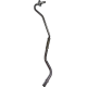 Drag Specialties Oil Line - Return - Chrome - Softail - 0711-0243 Chrome Oil Line