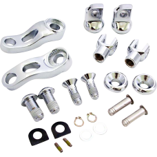 Drag Specialties Passenger Peg Mount - Adjustable - Chrome - 1620-2512 Passenger Peg Mount