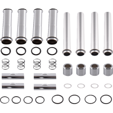 Drag Specialties Pushrod Tube Kit - Chrome - M8 - 0940-2105 Pushrod Tube Kit