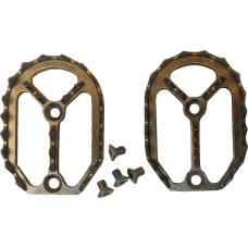 Drag Specialties Qualifier Foot Rest - Teeth and Screws - 1620-2486 Qualifier Foot Rest