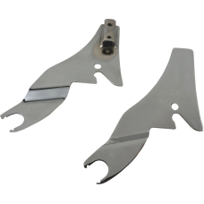 Drag Specialties Quick Release Side Plates - Chrome - 1504-0133 Quick Release Side Plates