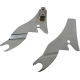 Drag Specialties Quick Release Side Plates - Chrome - 1504-0133 Quick Release Side Plates
