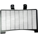 Drag Specialties Radiator Cover - Black - Pan America - 1904-0307 Radiator Shield