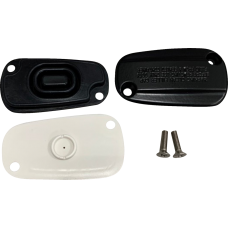 Drag Specialties Rear Master Cylinder Cover - M8 Softail - Black - 1731-0785 Rear Master Cylinder Cover