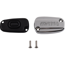Drag Specialties Rear Master Cylinder Cover - M8 Softail - Chrome - 1731-0783 Rear Master Cylinder Cover