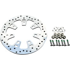 Drag Specialties Rotor - 11-13/16" - Front - Polished - 1710-4521 OEM-Style Brake Rotor