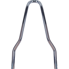 Drag Specialties Round Tapered Sissy Bar - Black - 11.49"H x 8.25"W - 1501-0781 Round Sissy Bar