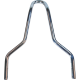 Drag Specialties Round Tapered Sissy Bar - Chrome - 11"H x 11"W - 1501-0774 Round Sissy Bar