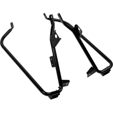 Drag Specialties Saddlebag Support Brackets - Black - FL '09-'10 - 3501-1975 Saddlebag Support