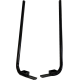 Drag Specialties Saddlebag Support Brackets - Black - FL '97-'08 - 3501-1973 Saddlebag Support
