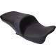 Drag Specialties Seats Freedom Seat - Solar Leather - Black - Smooth - FLH '09-'23 - 0801-1485 Freedom Touring Seat