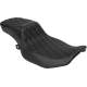 Drag Specialties Seats Performance Predator 2-Up Seat - Vinyl - Black Double Diamond Stitch - FLHX/FLTR '23-'24 - 0801-1941 Performance Predator 2-Up Seat with Extended Reach