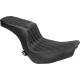 Drag Specialties Seats Predator 2-Up Seat - Vinyl - Double Diamond - Black Stitching - FLSB/FXLRS '18-'24 - 0802-1635 Performance Predator 2-Up Seat