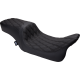 Drag Specialties Seats Predator 2-Up Seat - Vinyl - Double Diamond - w/o Backrest - FLH/FLTR '08-'23 - 0801-1500 Performance Predator 2-Up Seat