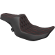 Drag Specialties Seats Predator III Seat - Double Diamond - Red Stitched - FLT/FLH '23-'24 - 0801-1920 Predator III Seat
