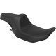 Drag Specialties Seats Predator III Seat - Smooth - Black Solar Leather - FLT/FLH '23-'24 - 0801-1921 Predator III Seat