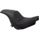 Drag Specialties Seats Predator Seat - Double Diamond w/ Black Sitching - Vinyl - FLSB/FXLR '18-'23 - 0802-1517 Predator Seat