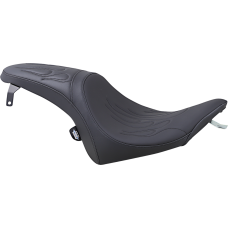Drag Specialties Seats Predator Seat - Flame Stitched - Vegas - 0810-1597 Predator Seat
