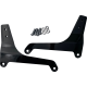 Drag Specialties Side Plates - Black - 1504-0127 Sissy Bar Side Plates