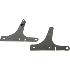 Drag Specialties Side Plates - Chrome - 1504-0110 Sissy Bar Side Plates