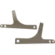 Drag Specialties Side Plates - Chrome - 1504-0111 Sissy Bar Side Plates