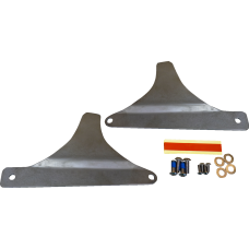 Drag Specialties Side Plates - Chrome - 1504-0113 Sissy Bar Side Plates