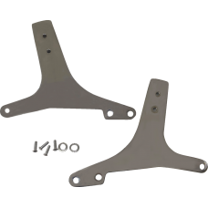 Drag Specialties Side Plates - Chrome - 1504-0119 Sissy Bar Side Plates