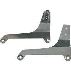 Drag Specialties Side Plates - Chrome - 1504-0125 Sissy Bar Side Plates