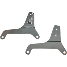 Drag Specialties Side Plates - Chrome - 1504-0128 Sissy Bar Side Plates