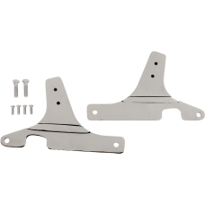 Drag Specialties Side Plates - Chrome - 1504-0132 Sissy Bar Side Plates