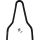 Drag Specialties Sissy Bar - Black - 10.12"H x 8.75"W - 1501-0765 Round Sissy Bar