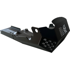 Drag Specialties Skid Plate - Black - Pan America - 0530-1685 Skid Plate Aluminum