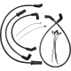Drag Specialties Spark Plug Wires - '18-'23 Softail - 2104-0408 Spark Plug Wires