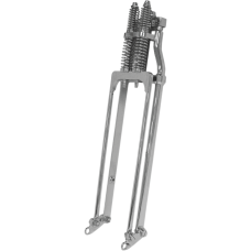 Drag Specialties Springer Forks - Chrome - Extends +6" - 0401-0118 +6" Custom Springer Forks