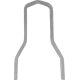 Drag Specialties Square Sissy Bar - Chrome - 10.02" H x 8.25" W - 1501-0782 Square Sissy Bar