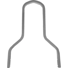 Drag Specialties Square Sissy Bar - Chrome - 11" H x 11" W - 1501-0775 Square Sissy Bar