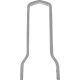 Drag Specialties Square Sissy Bar - Chrome - 12.5" H x 7.5" W - 1501-0770 Square Sissy Bar